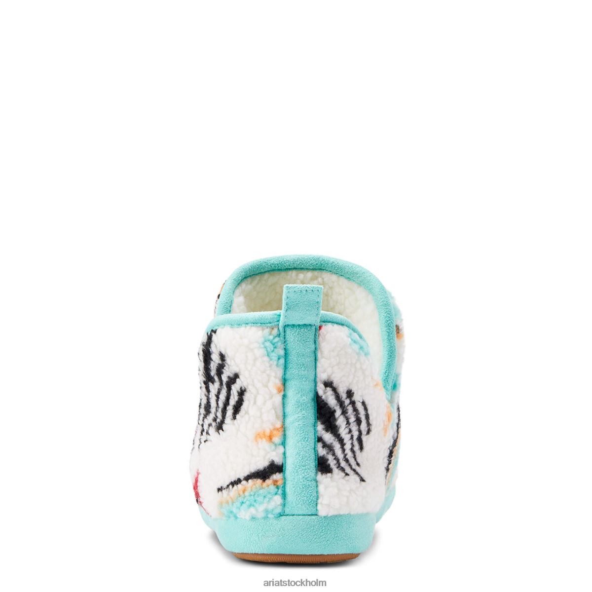 Skodon Ariat tofflor luddigt sydvästtryck kvinnor F04842482