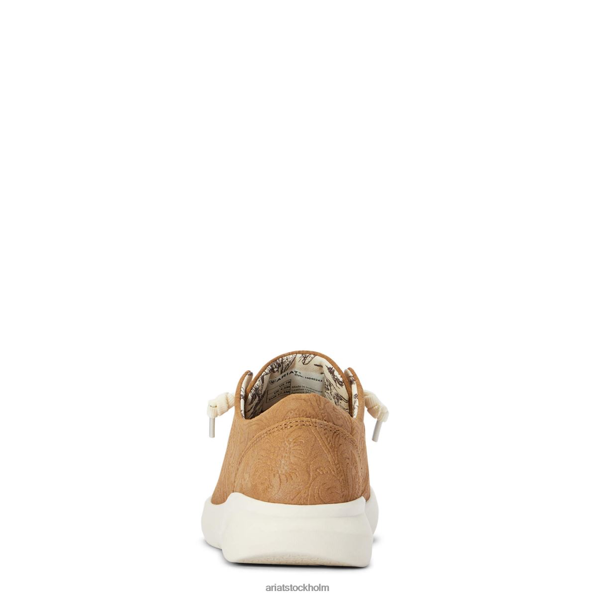 Skodon Ariat hej 2 tan blommig relief kvinnor F04842412