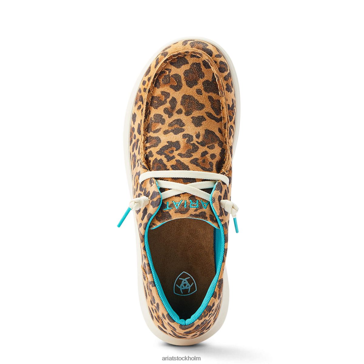 Skodon Ariat hej 3 livlig leopard kvinnor F04842429