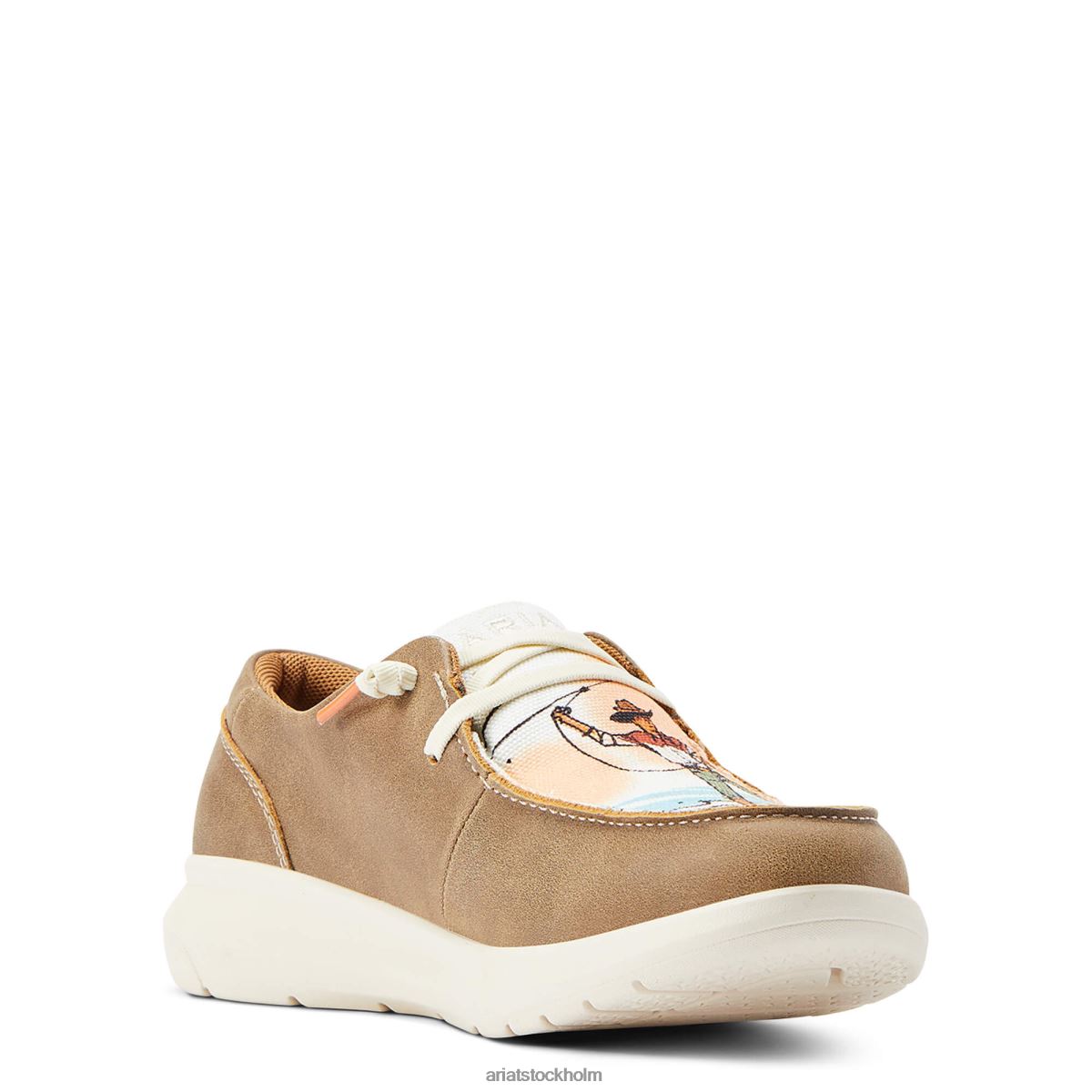 Skodon Ariat hilo western aloha brun bombplan kvinnor F04842470