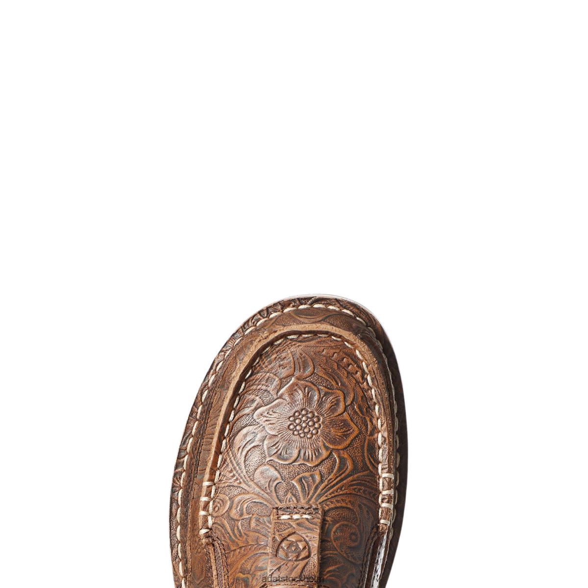 Skodon Ariat kryssare 1 brun blommig relief kvinnor F04842402