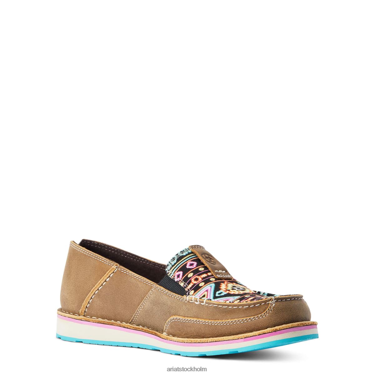 Skodon Ariat kryssare 2 bruna bombplan/neonljus kvinnor F04842436