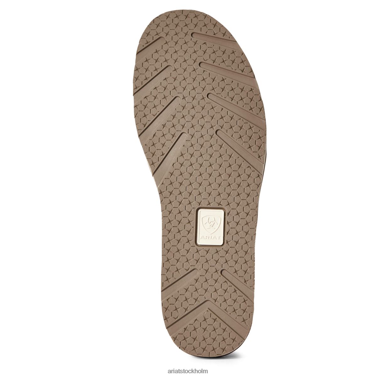 Skodon Ariat kryssare broderad brun bombplan kvinnor F04842409