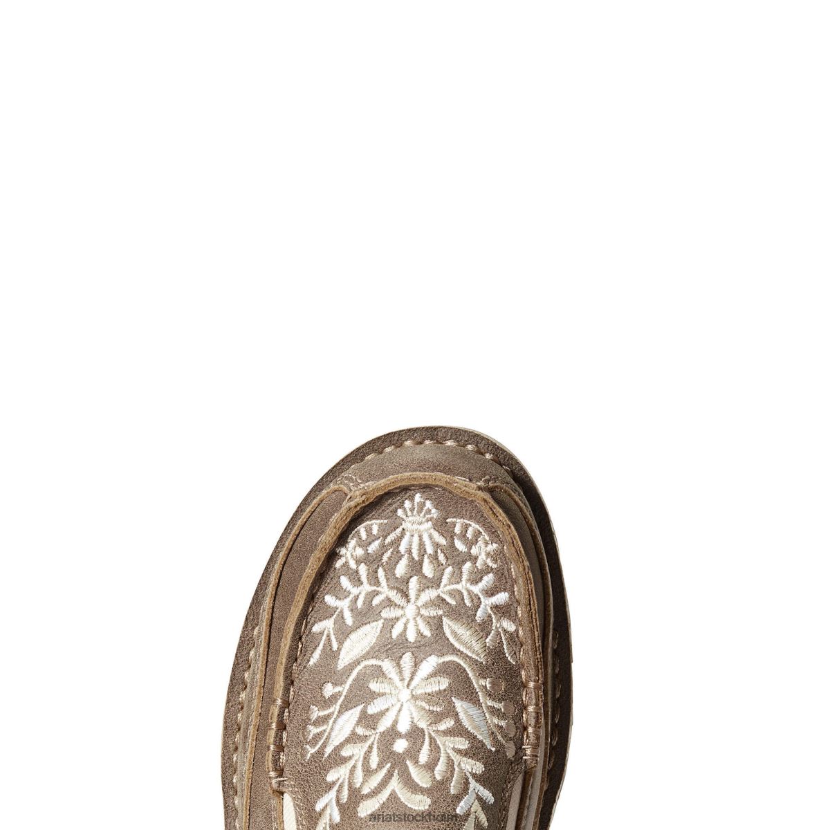 Skodon Ariat kryssare broderad brun bombplan kvinnor F04842409