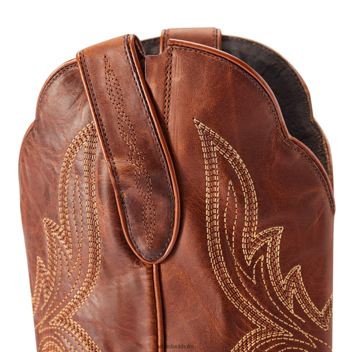 Skodon Ariat belinda västernstövel i stretchfit chic brun kvinnor F04842080