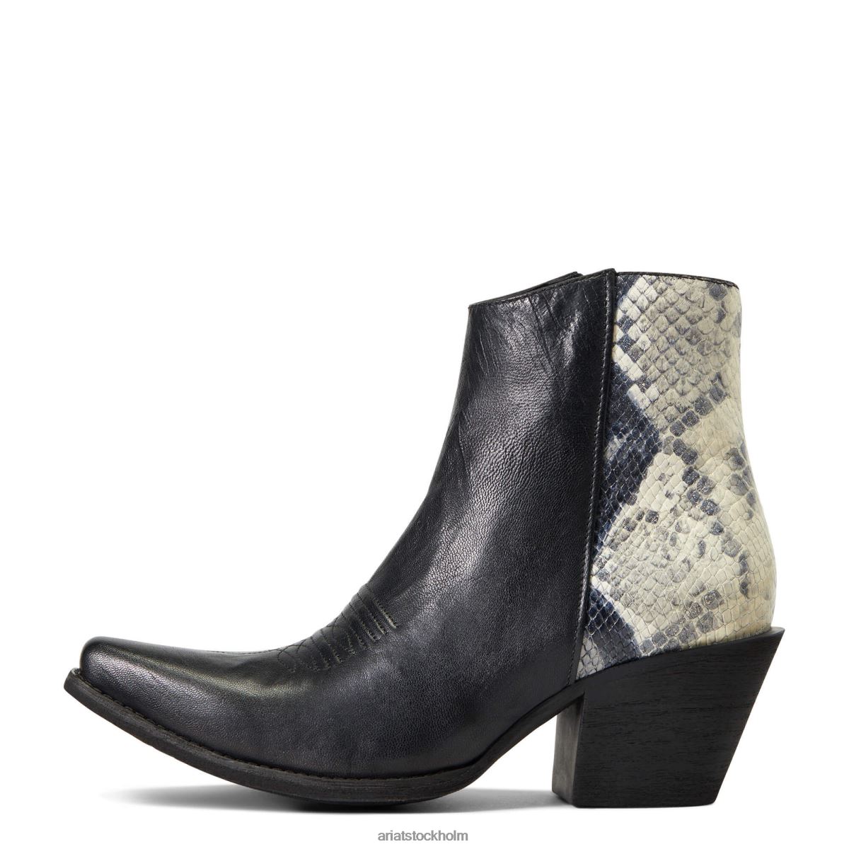 Skodon Ariat carmelita westernstövel helt svart kvinnor F04842286