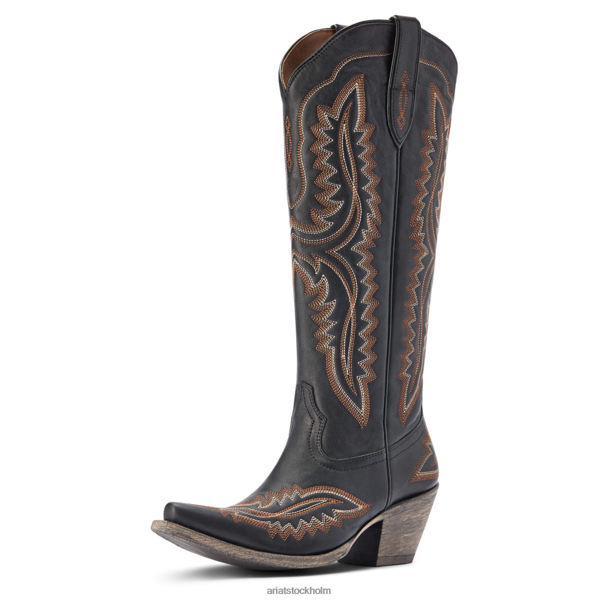 Skodon Ariat casanova western stövel Brooklyn svart kvinnor F04842087