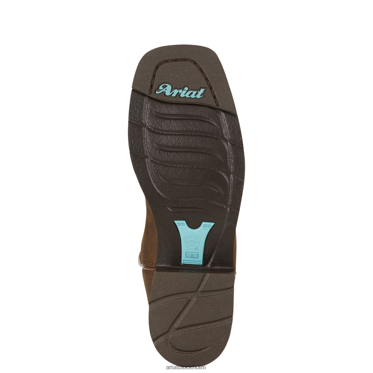 Skodon Ariat delilah western stövel rostat brun kvinnor F04842098