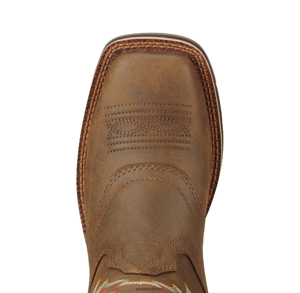 Skodon Ariat delilah western stövel rostat brun kvinnor F04842098