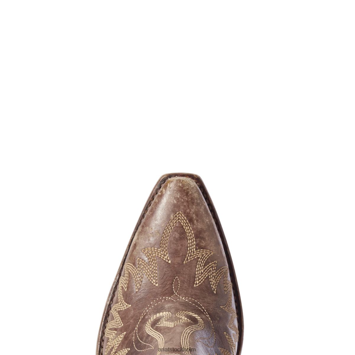 Skodon Ariat dixon western stövel naturligt bedrövad brun kvinnor F04842193