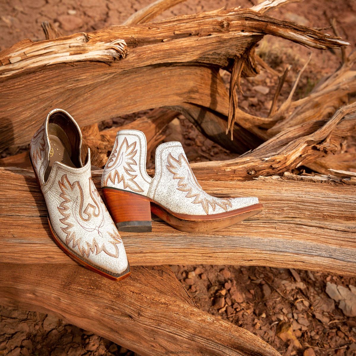 Skodon Ariat dixon western stövel starkt ljus kvinnor F04842197