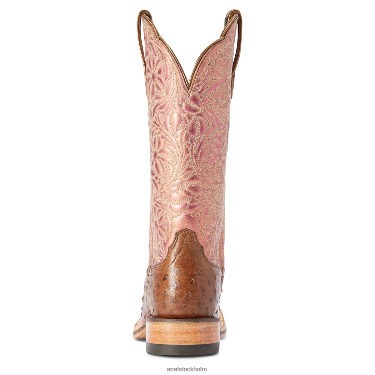 Skodon Ariat donatella westernstövel distressed choklad full quil kvinnor F04842090