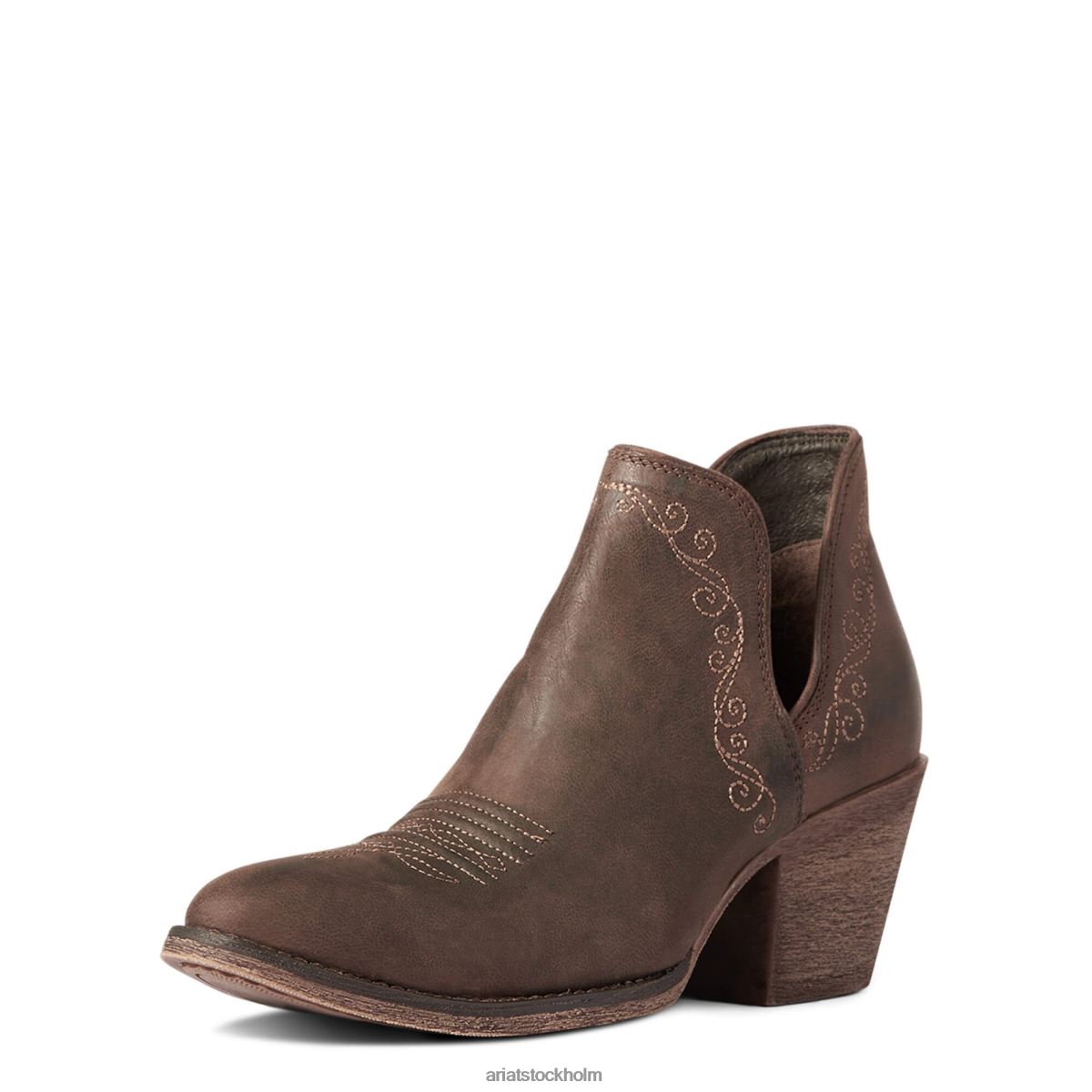 Skodon Ariat extra r toe westernstövel vittrad brun kvinnor F04842202
