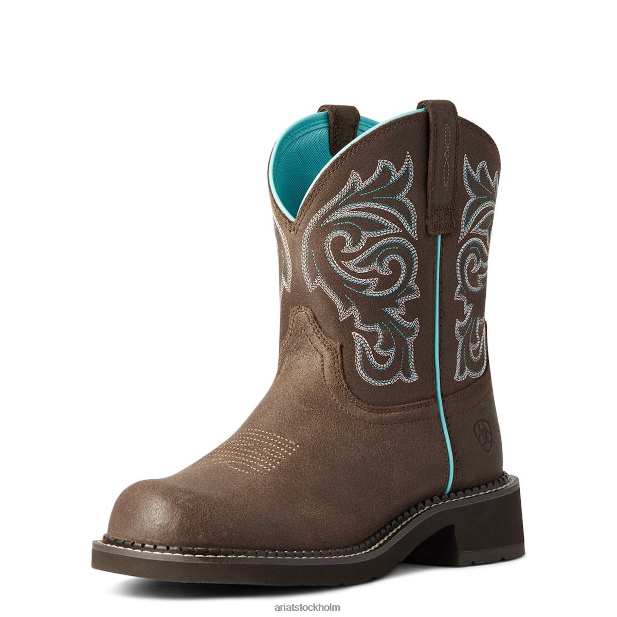 Skodon Ariat fatbaby heritage mazy western boot java kvinnor F04842173