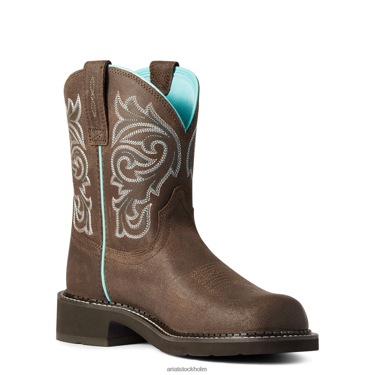Skodon Ariat fatbaby heritage mazy western boot java kvinnor F04842173