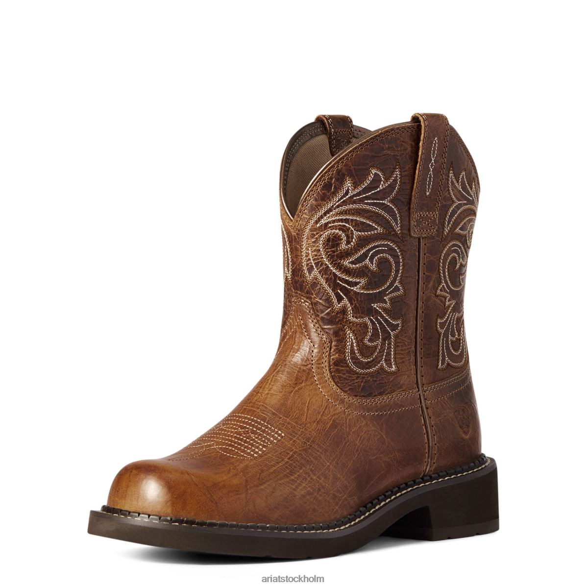 Skodon Ariat fatbaby heritage mazy western boot krackelerad stuga kvinnor F04842162
