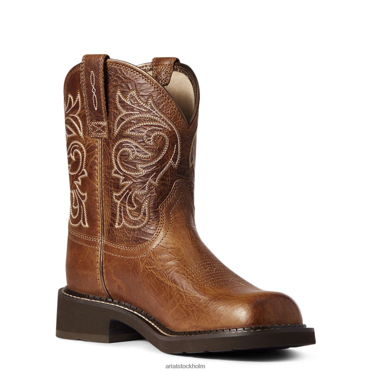 Skodon Ariat fatbaby heritage mazy western boot krackelerad stuga kvinnor F04842162