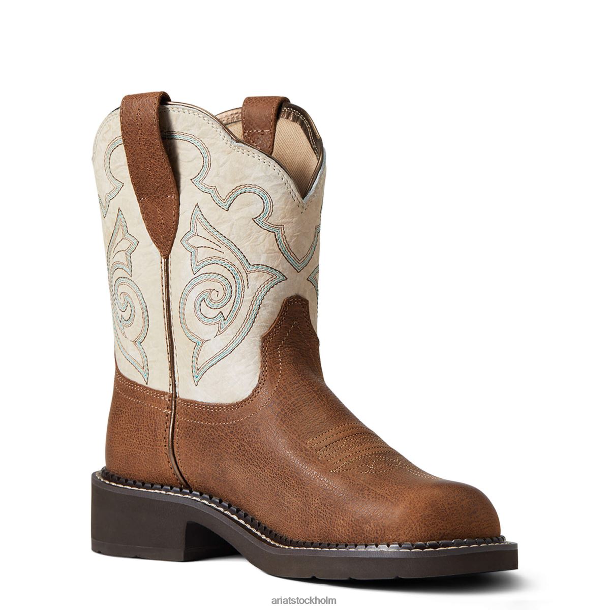 Skodon Ariat fatbaby heritage tess westernstövel tortuga kvinnor F04842178