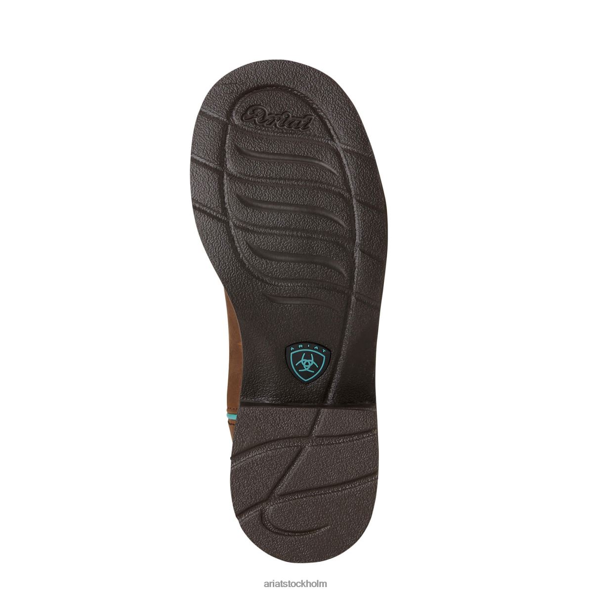 Skodon Ariat fatbaby heritage westernstövel distressed brown/fudge kvinnor F04842150