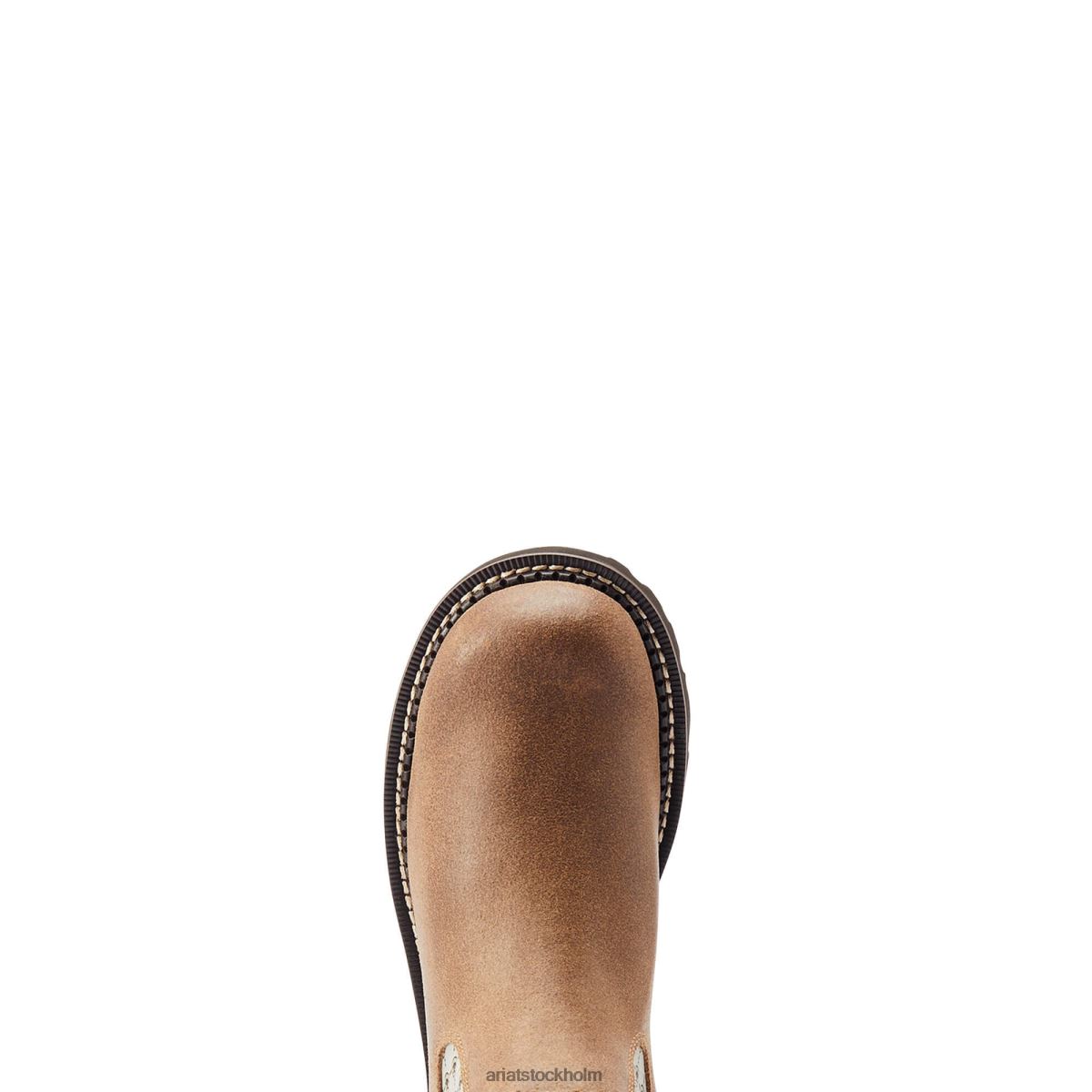 Skodon Ariat fatbaby twin gore westernstövel antik mockamocka kvinnor F04842234