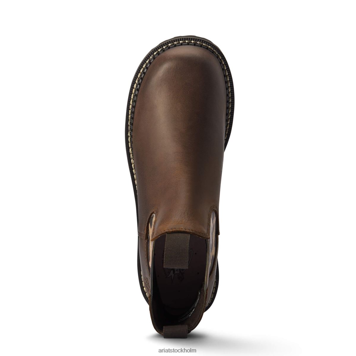 Skodon Ariat fatbaby twin gore westernstövel bedrövad solbränna kvinnor F04842155