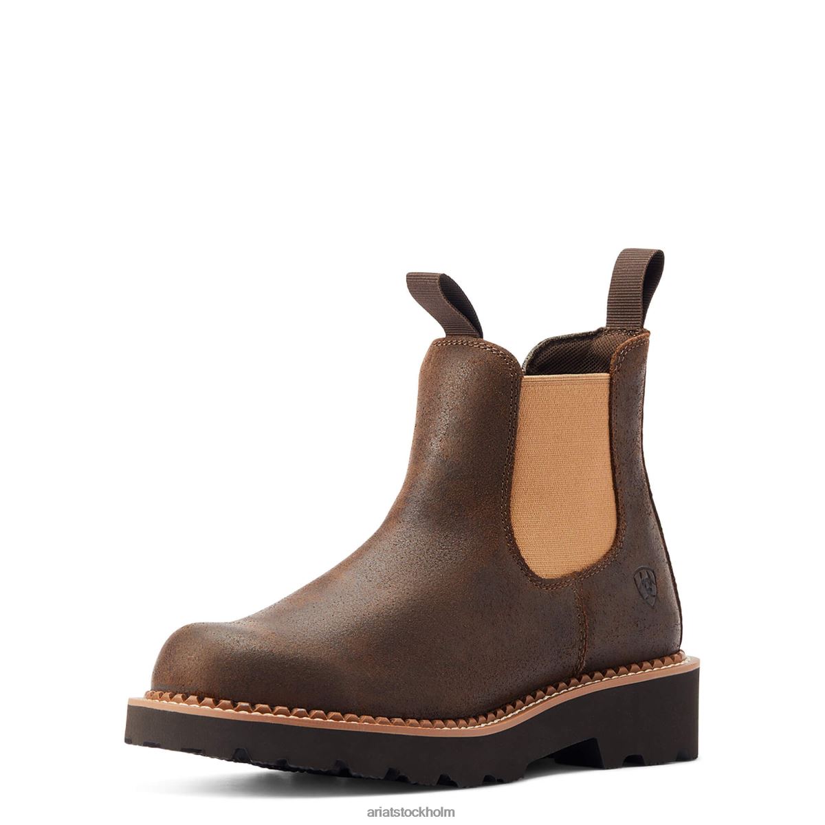 Skodon Ariat fatbaby twin gore westernstövel sliten hickory kvinnor F04842216