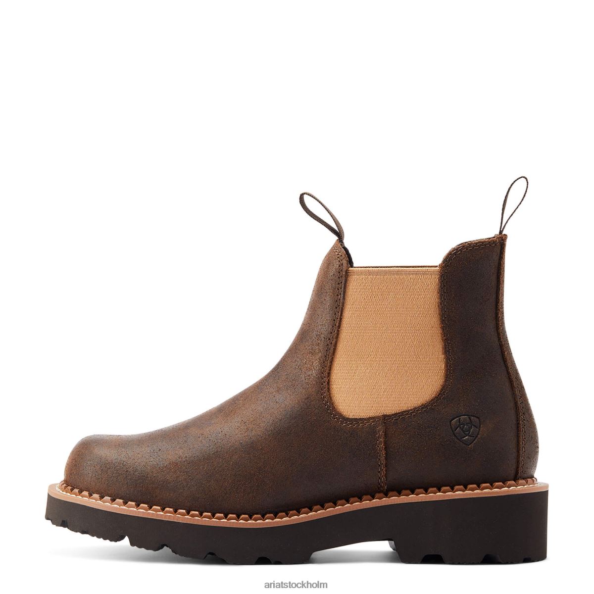 Skodon Ariat fatbaby twin gore westernstövel sliten hickory kvinnor F04842216