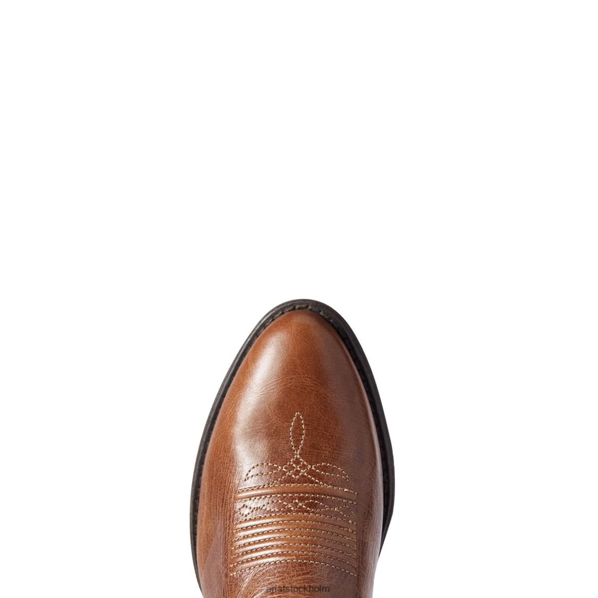 Skodon Ariat heritage r toe stretchfit westernstövel mörk solbränna kvinnor F04842133