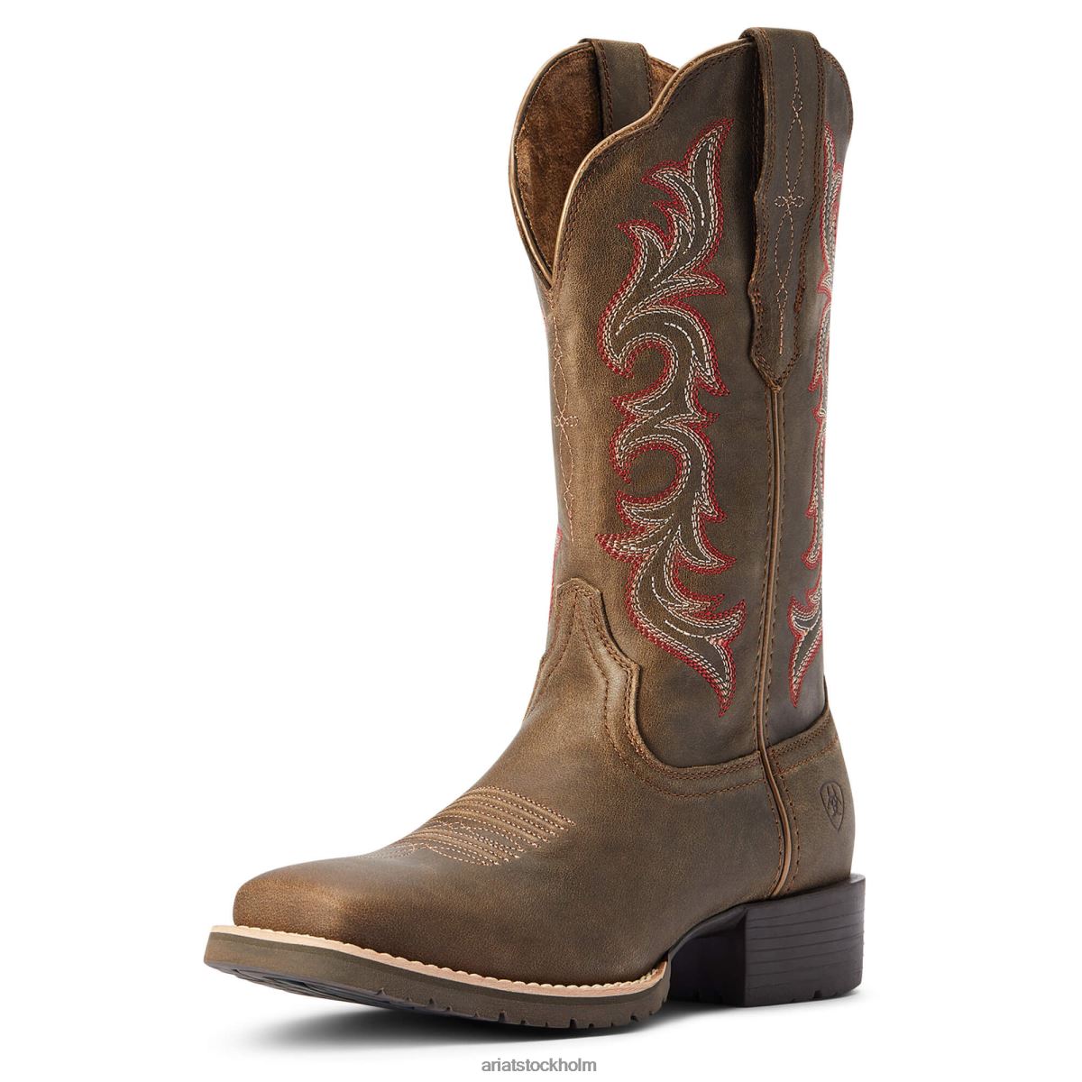 Skodon Ariat hybrid rancher stretchfit westernstövel sten kvinnor F04842172