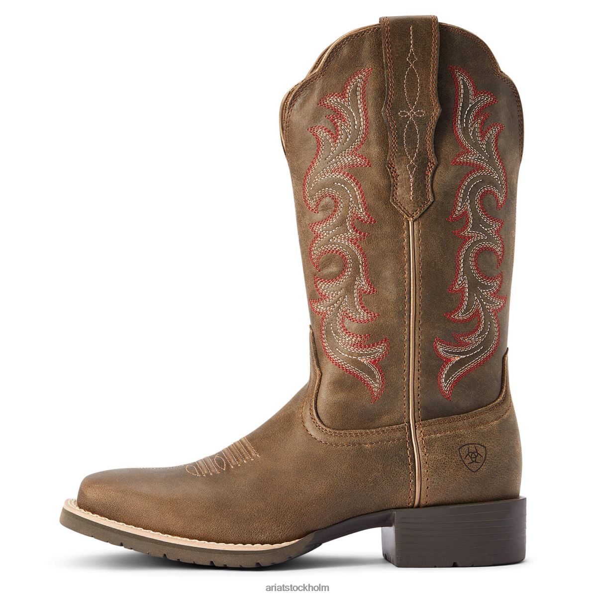 Skodon Ariat hybrid rancher stretchfit westernstövel sten kvinnor F04842172