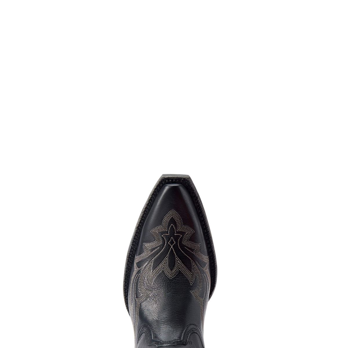 Skodon Ariat jennings stretchfit westernstövel svart deertan kvinnor F04842091