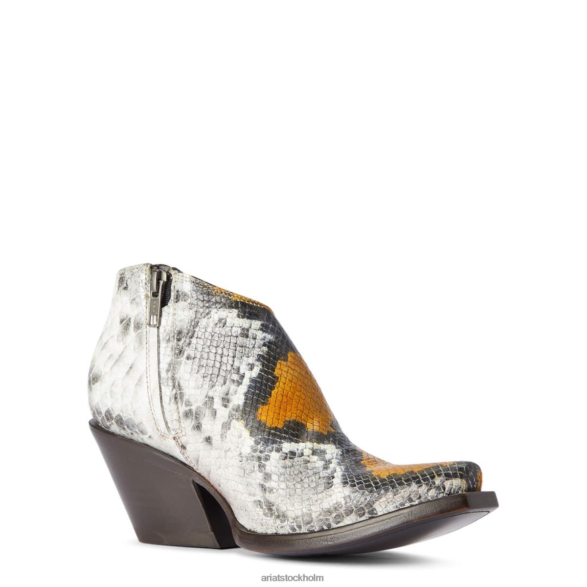 Skodon Ariat jolene westernstövel gul orm kvinnor F04842246