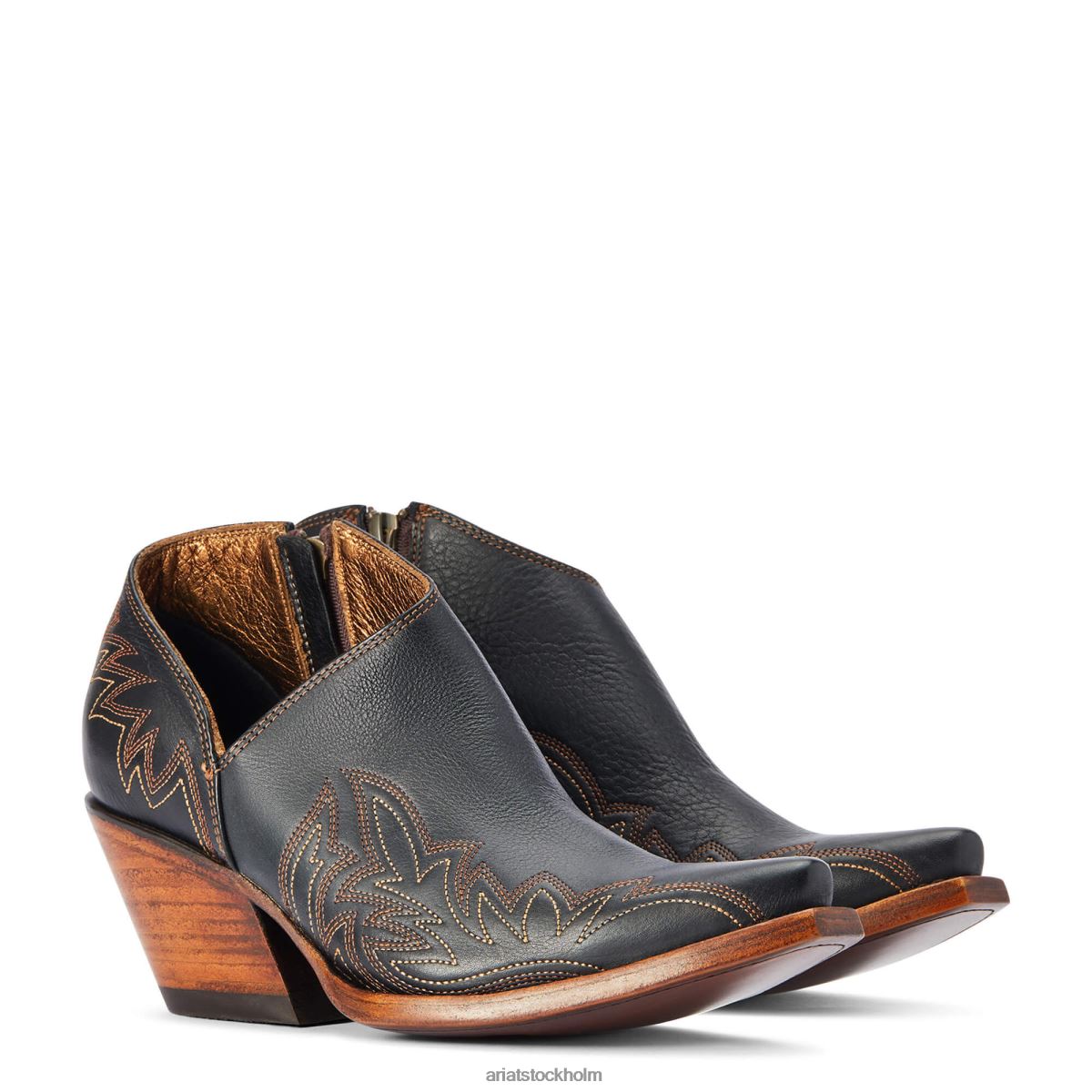 Skodon Ariat jolene westernstövel kontanter svart kvinnor F04842227