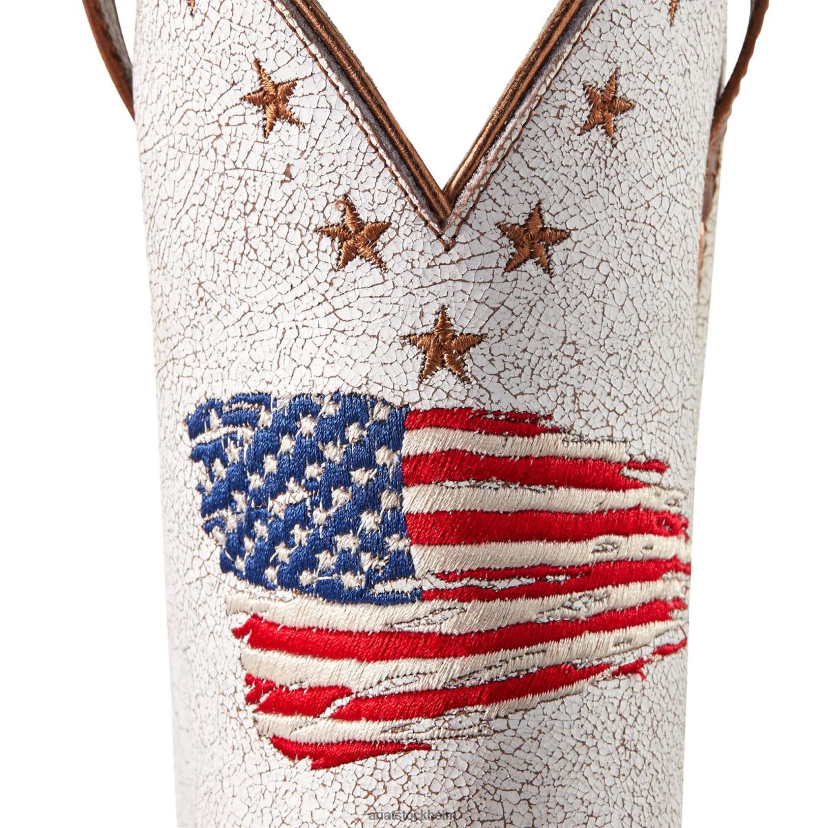 Skodon Ariat krets patriot western stövel sadla på kvinnor F04842279