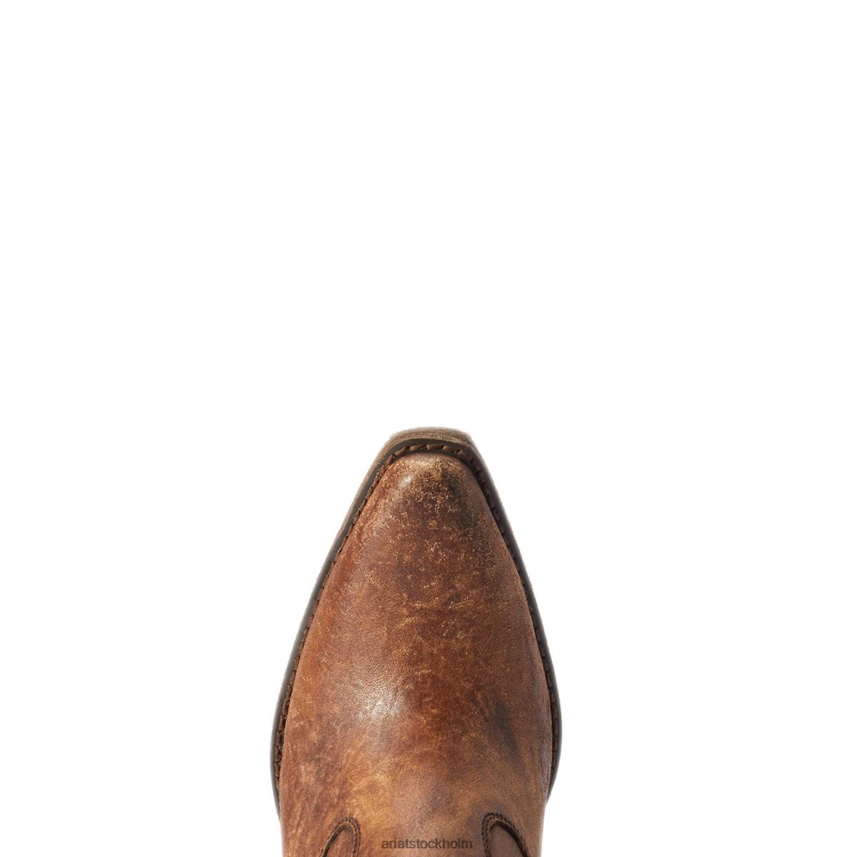 Skodon Ariat layla westernstövel naturligt bedrövad brun kvinnor F04842254