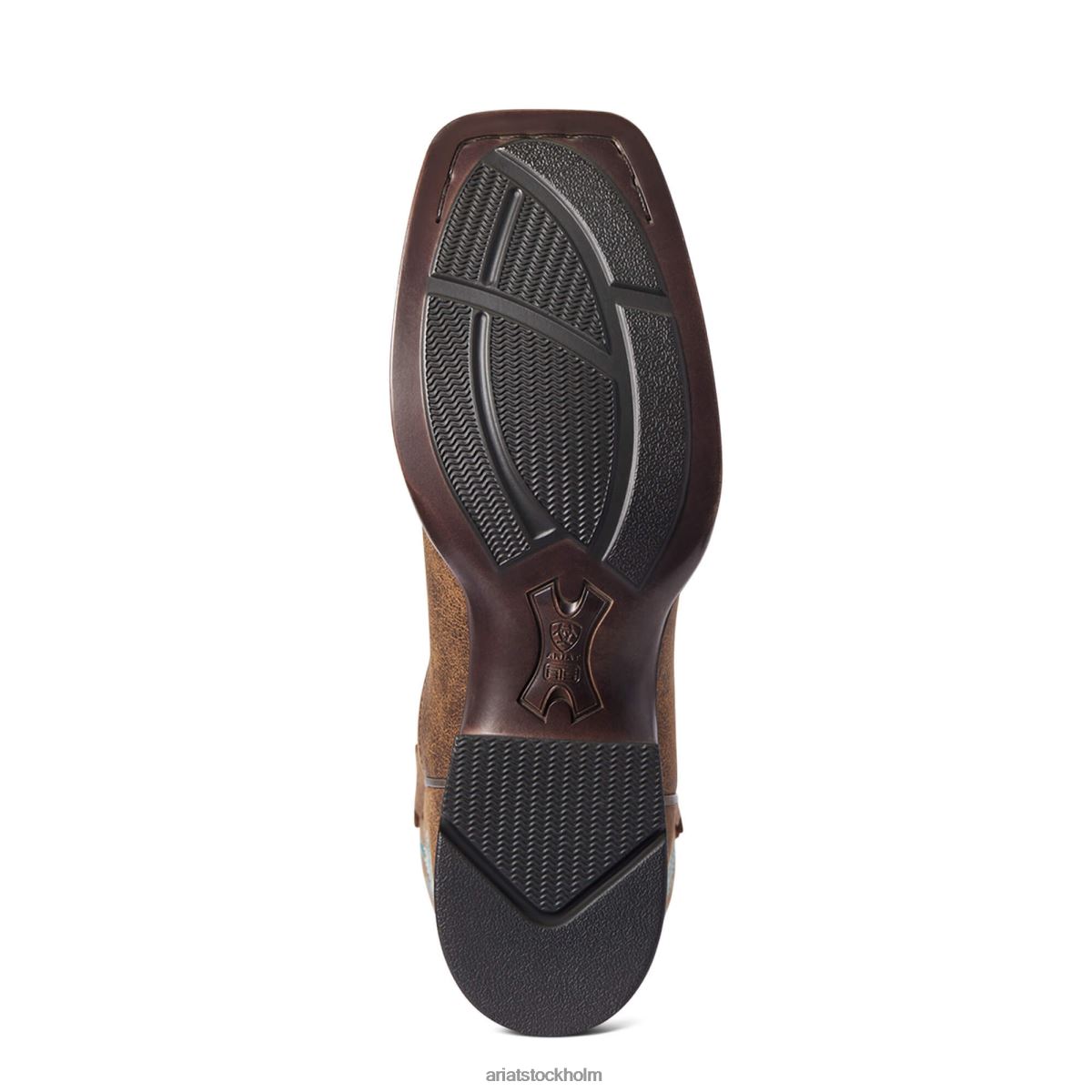 Skodon Ariat primera stretchfit westernstövel vintage bombplan kvinnor F04842103