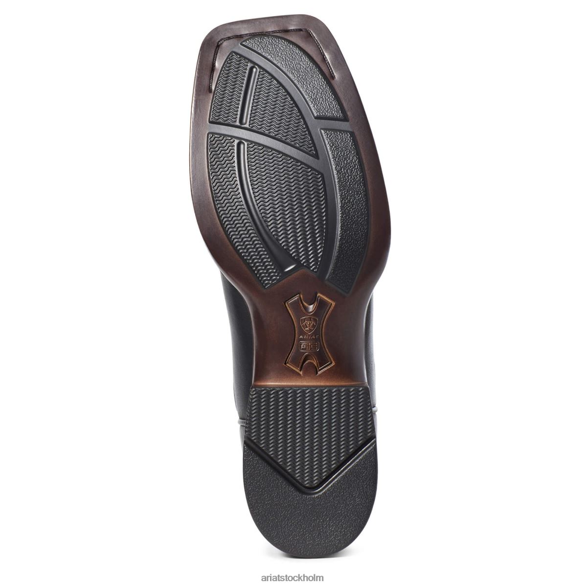 Skodon Ariat primetime westernstövel riktigt svart kvinnor F04842077