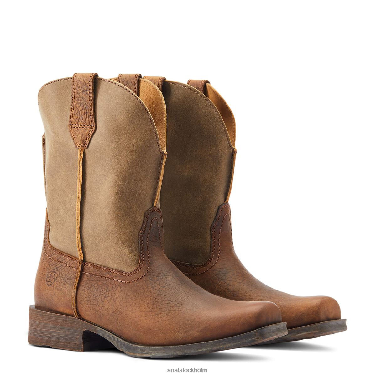Skodon Ariat rambler western stövel brun bombplan kvinnor F04842100