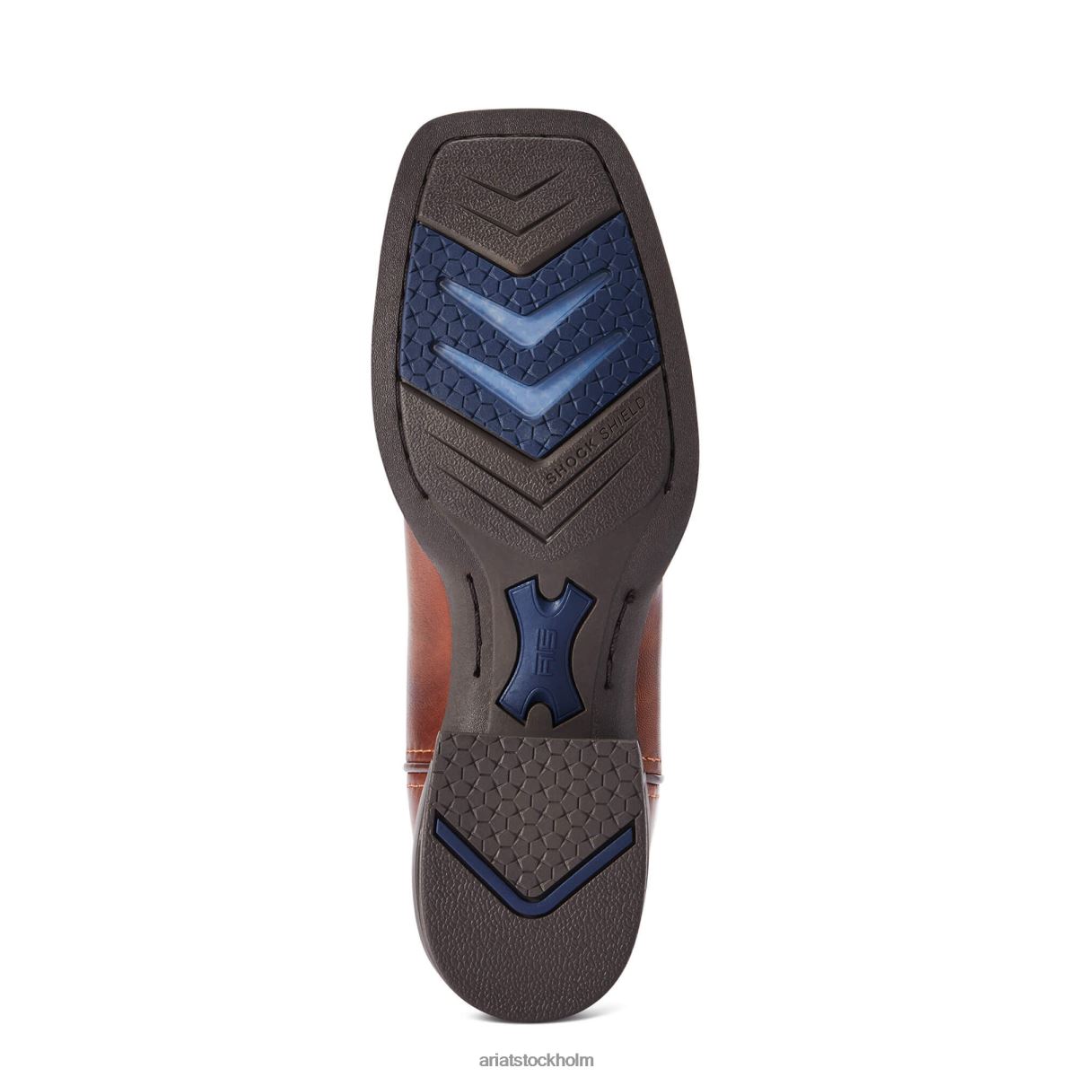 Skodon Ariat rockdale westernstövel naturligt bedrövad brun kvinnor F04842134