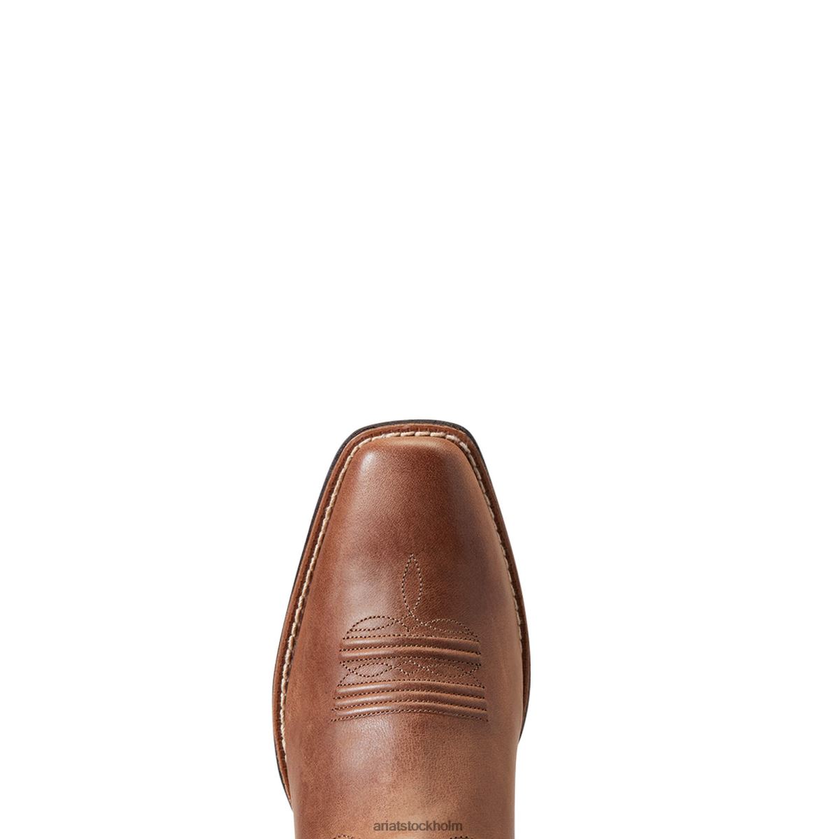 Skodon Ariat runda upp fyrkantig västernstövel stormande brun kvinnor F04842144