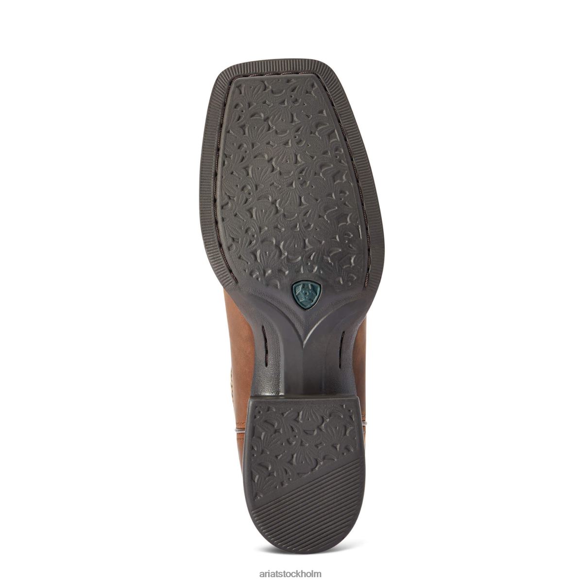 Skodon Ariat runda upp korsningen västra boot bedrövad solbränna kvinnor F04842184