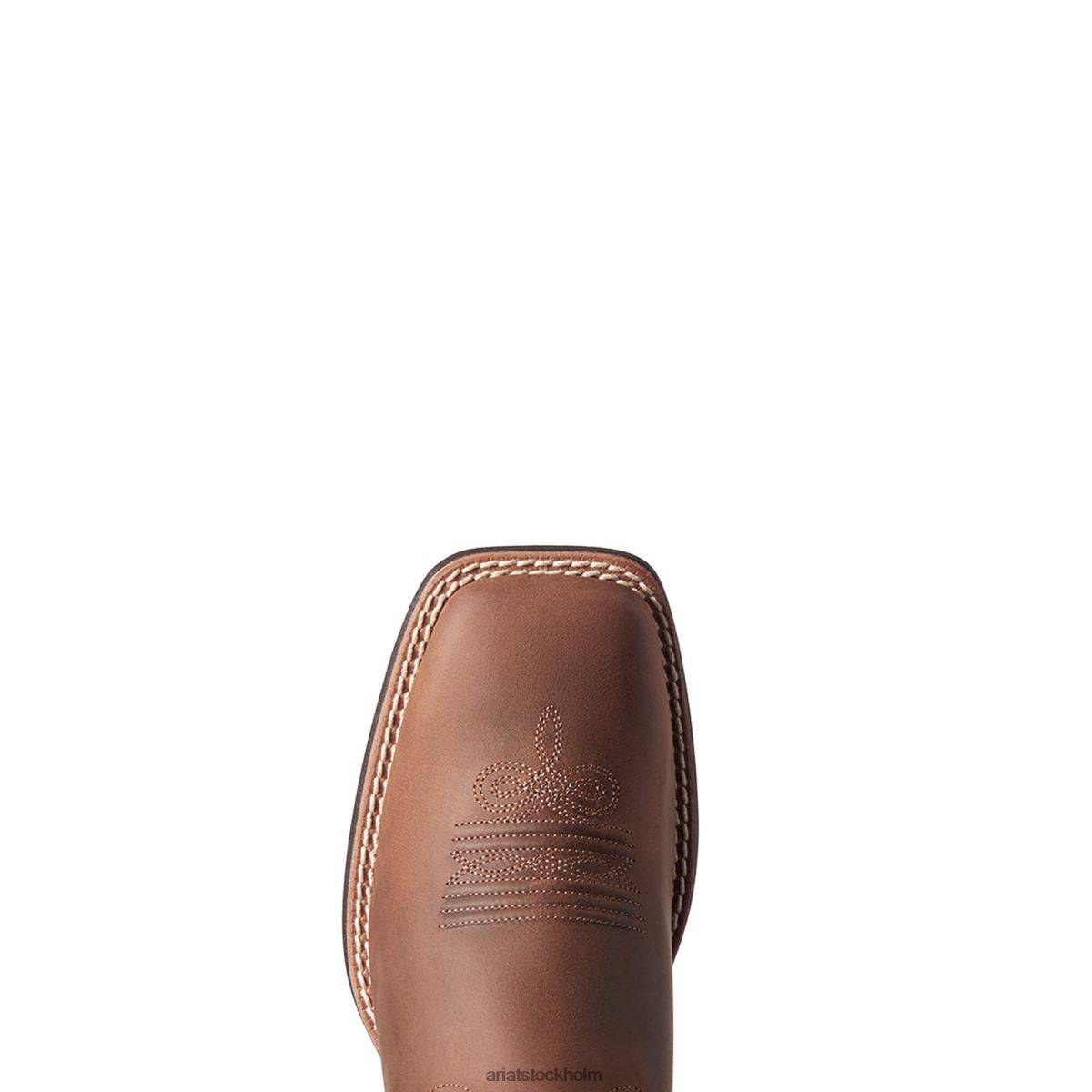 Skodon Ariat runda upp patriot western boot bedrövad brun kvinnor F04842099