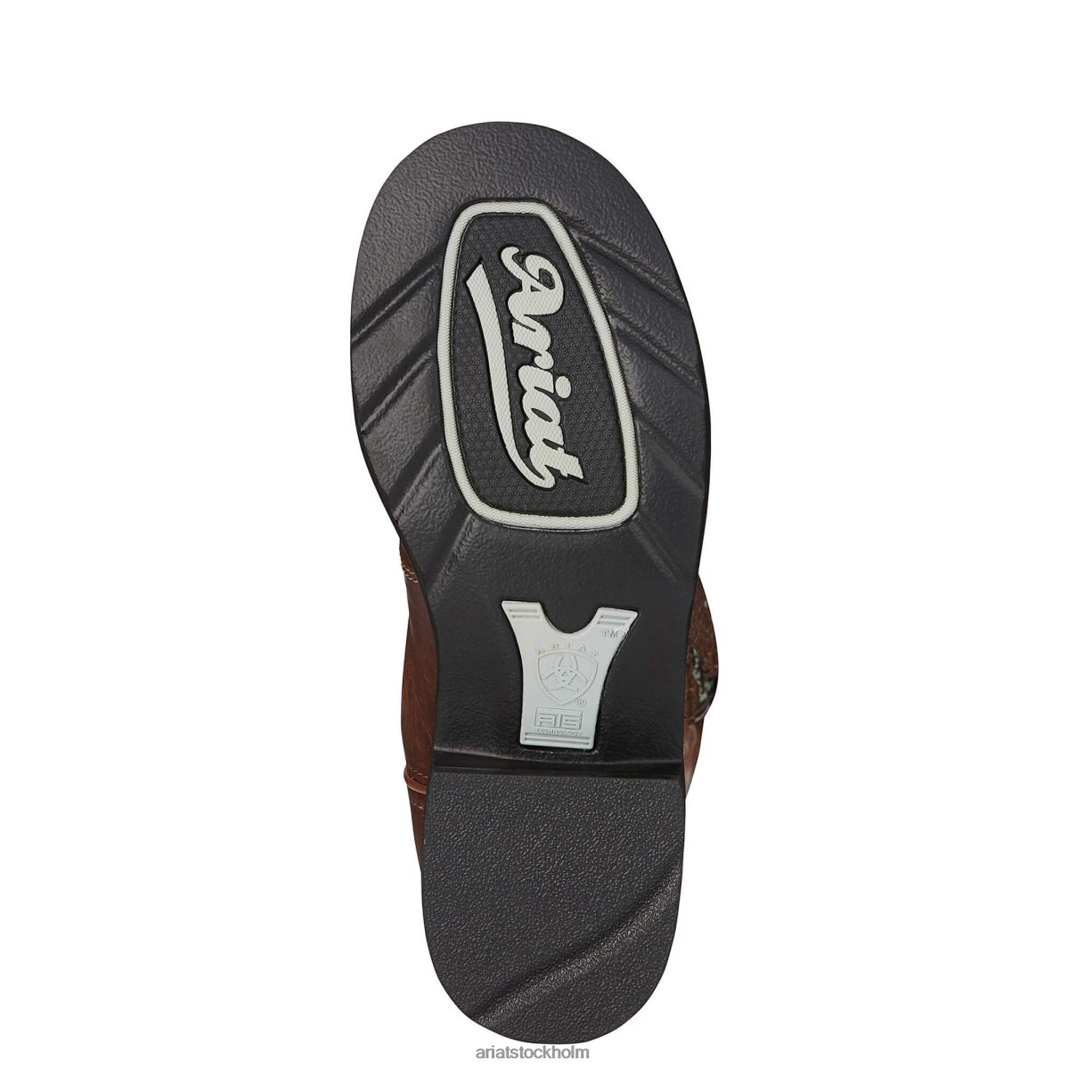 Skodon Ariat troligen westernstövel drivved brun kvinnor F04842132