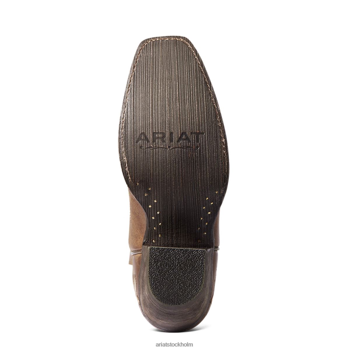 Skodon Ariat westernstövel i rosenträ naturlig solbränna kvinnor F04842165