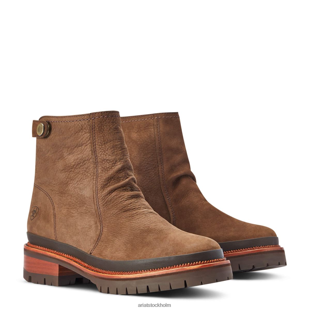 Skodon Ariat Leighton vattentät korn brun kvinnor F04842311