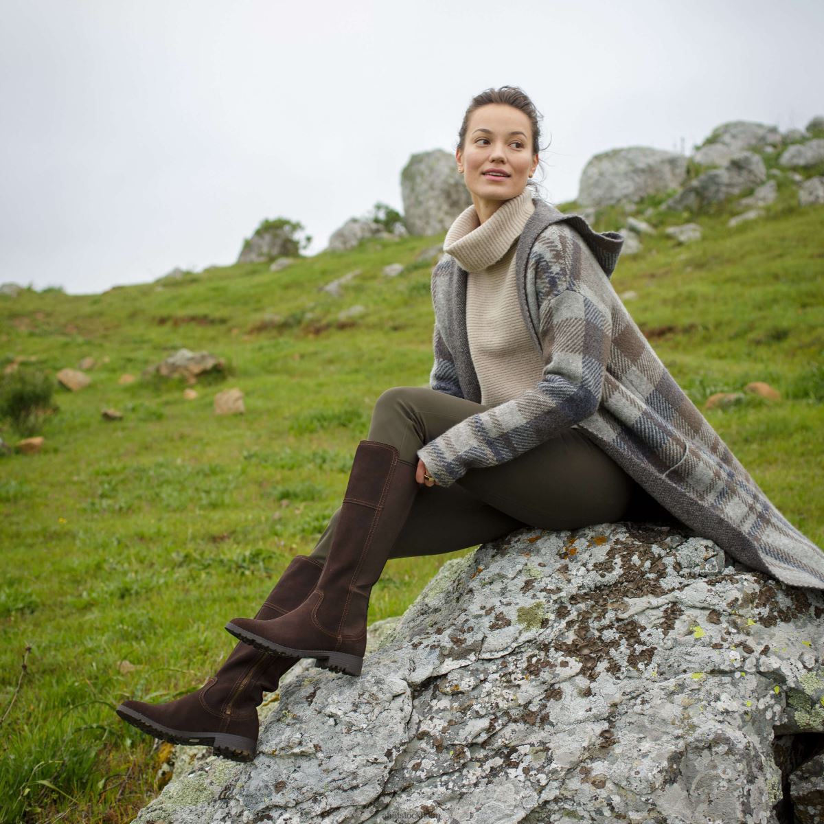 Skodon Ariat sutton ii vattentät stövel choklad kvinnor F04842355