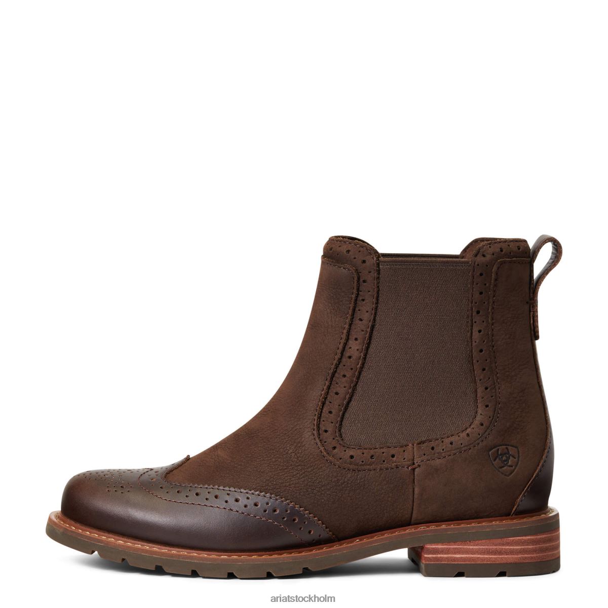 Skodon Ariat wexford brogue vattentät chokladbrun kvinnor F04842298