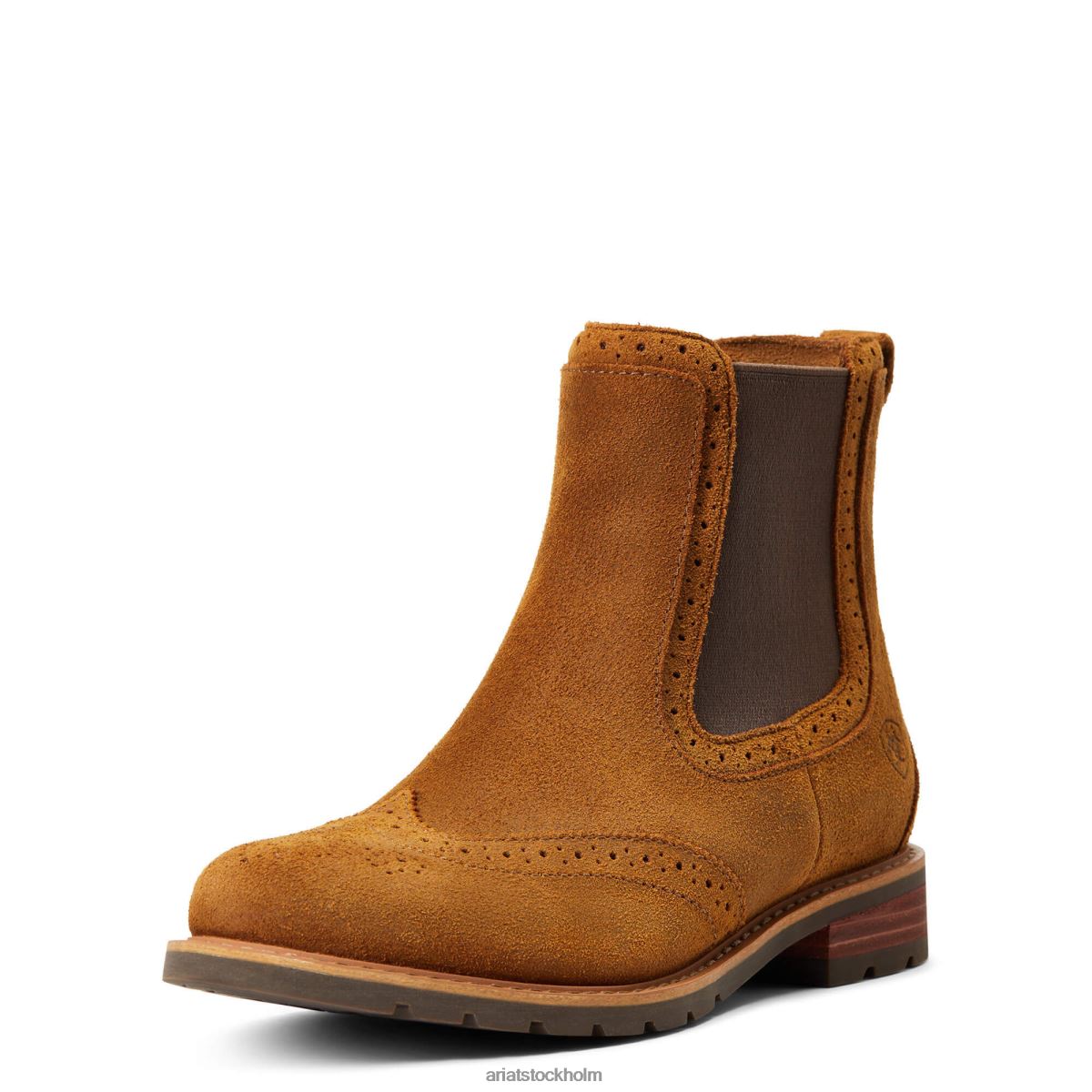 Skodon Ariat wexford brogue vattentät vittrad honung kvinnor F04842307