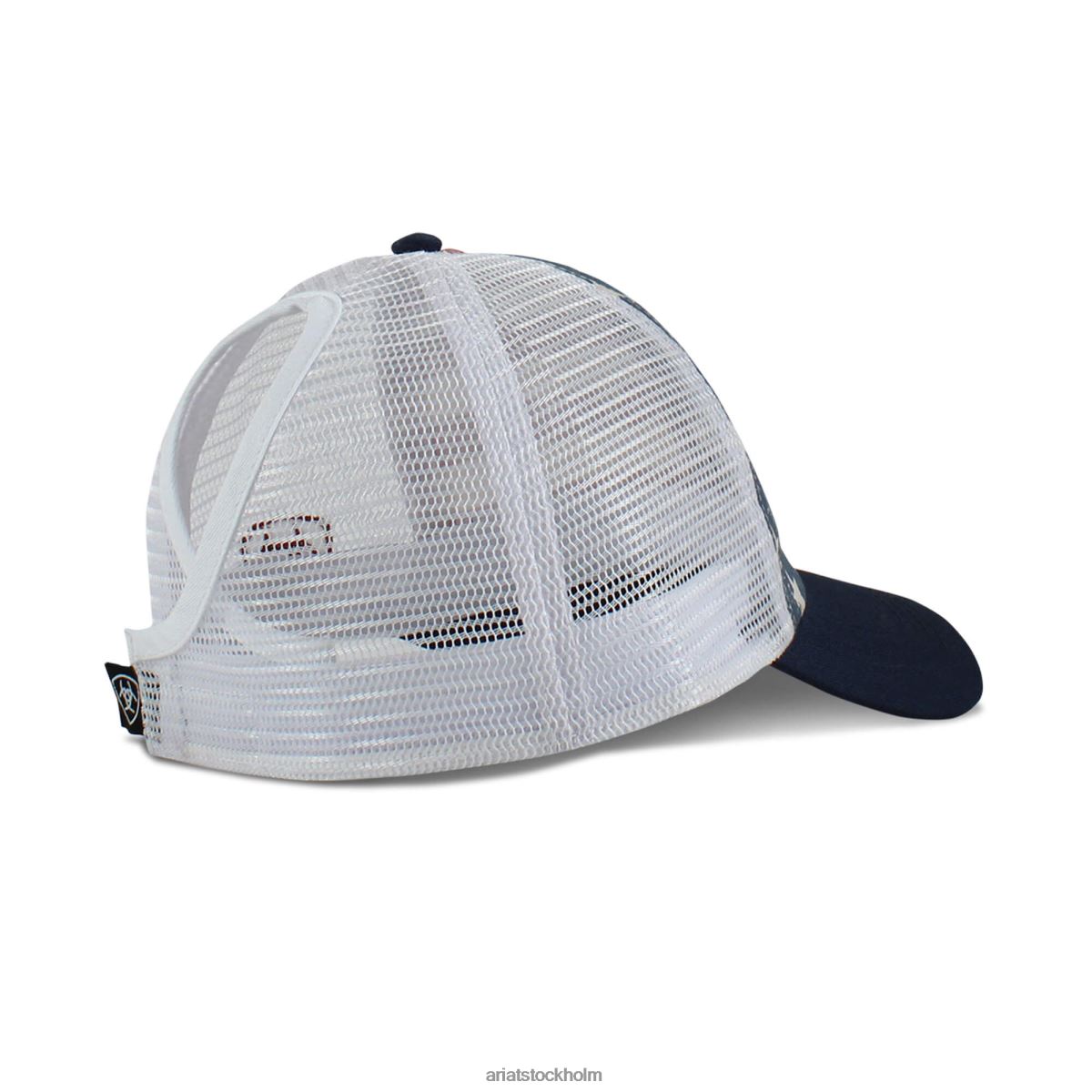 Tillbehör Ariat flagga tryck cap mång kvinnor F04843766