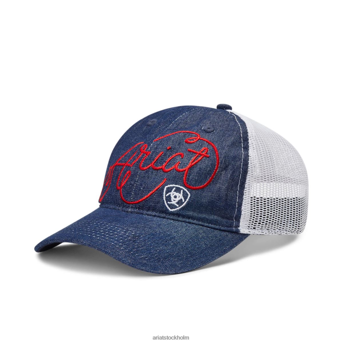 Tillbehör Ariat script shield cap blå kvinnor F04843777